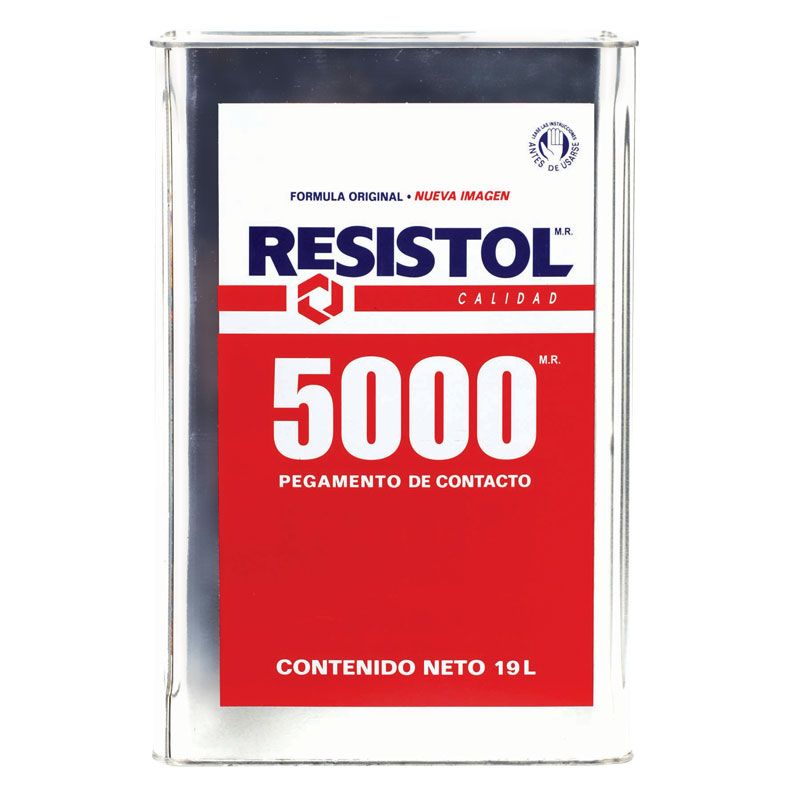 RESISTOL 5000 PEGAMENTO DE CONTACTO PLÁSTICOS FLEXIBLES DE 21 ML